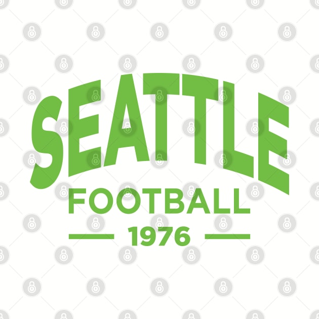 Seattle Seahawks Football by Fourteen21 Designs