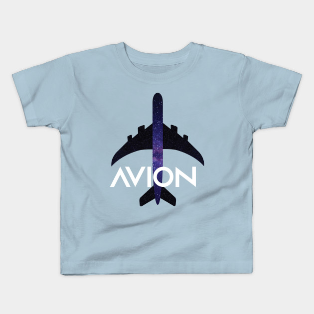 Avion Aircraft With Cosmos Background Aviation Kids T Shirt Teepublic Au