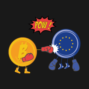 Bitcoin VS European Union T-Shirt