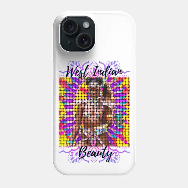 West Indian Beauty Phone Case by W.I. Inspirations