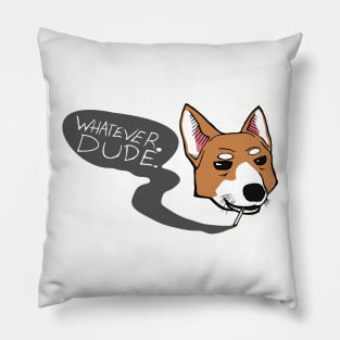 Whatever, dude. Pillow