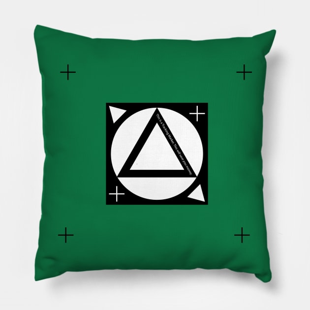 Tracking Markers Pillow by Louzy Kreations