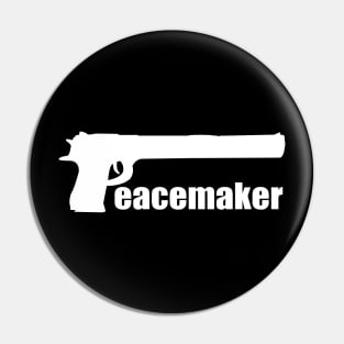 Peacemaker pistol design Pin