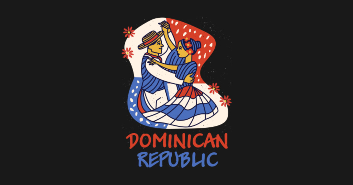 Dominican Republic Gift Dominicans Dance Dominican Republic Sticker TeePublic