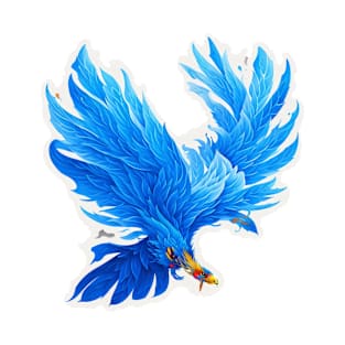 ROYAL BLUE PHOENIX T-Shirt