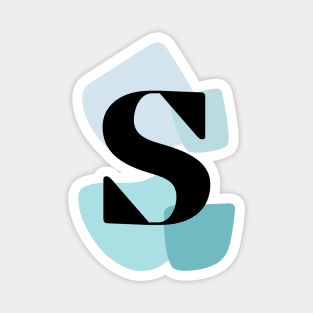 S Letter Abstract Magnet