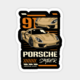 918 Spyder Porsche Magnet