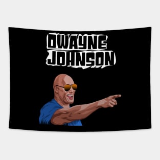 Dwayne Johnson Tapestry