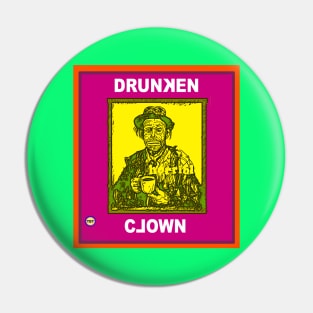 Drunken Clown Pin