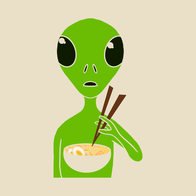 Alien Ramen by BijouBljou