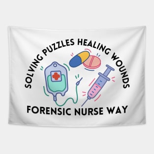 Forensic Nurse Tapestry