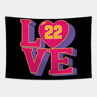 Love 22 (Cait. Clark) Tapestry