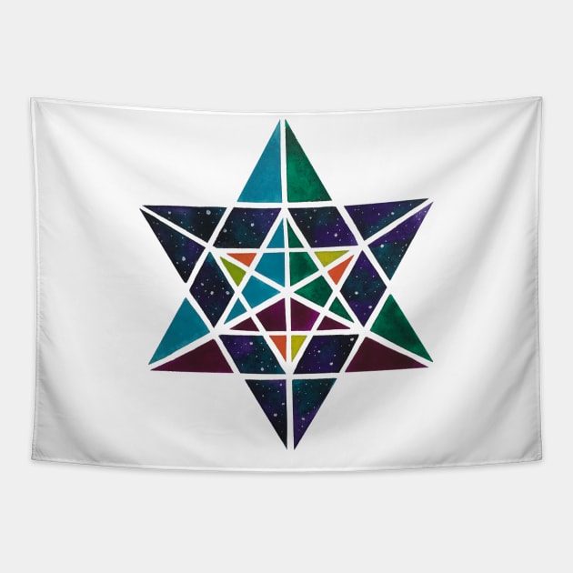 Star of David Tapestry by munchi