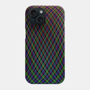 Rainbow Netting Multicolored Abstract Phone Case