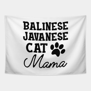 Balinese Javanese Cat Mama Tapestry