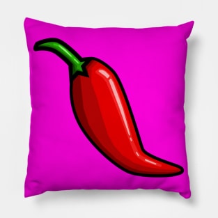 Chili Hot Pepper Pillow