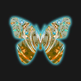 orange butterfly T-Shirt