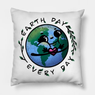 Earth Day Every Day Pillow