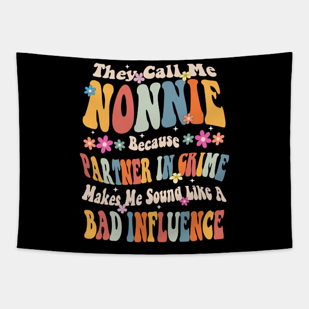 Nonnie They call Me Nonnie Tapestry by Bagshaw Gravity