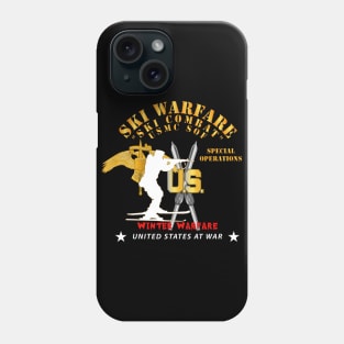 USMC Special Operations - Ski Warfare - Ski Combat - Winter Warfare X 300 Phone Case