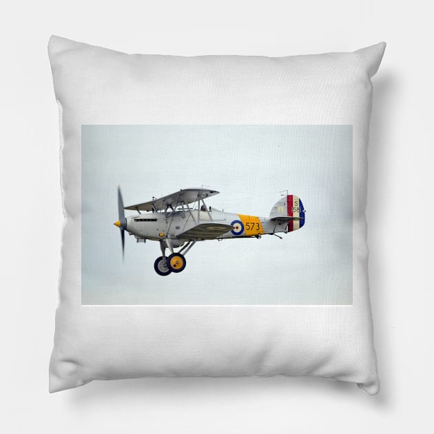 Hawker Nimrod 1 S1581 Pillow by Nigdaw