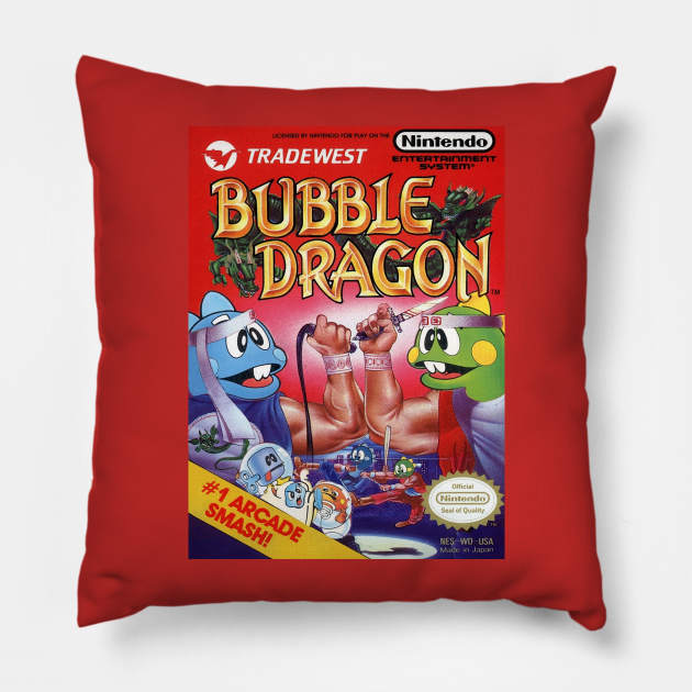 Bubble Dragon Pillow by Unsanctioned Goods