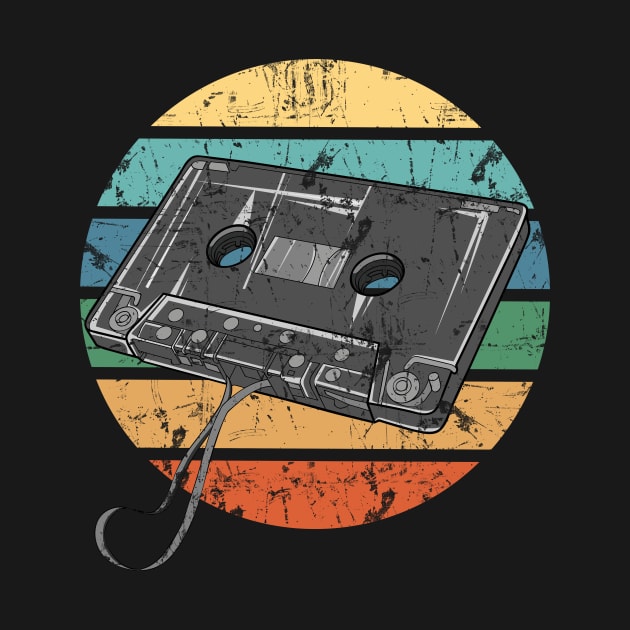 Retro cassette 80s vintage by Foxxy Merch