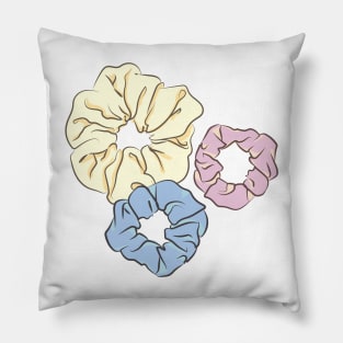 cute hair scrunchie Pillow