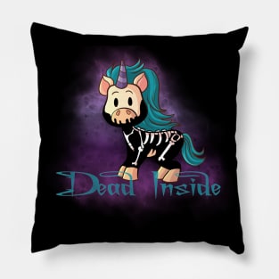 Knarf the Unicorn - Dead Inside Pillow