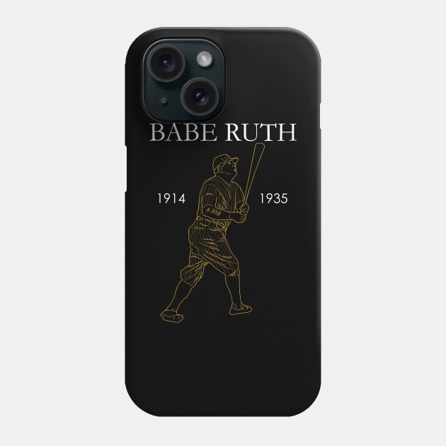 ruth legend Phone Case by Visualoctane 