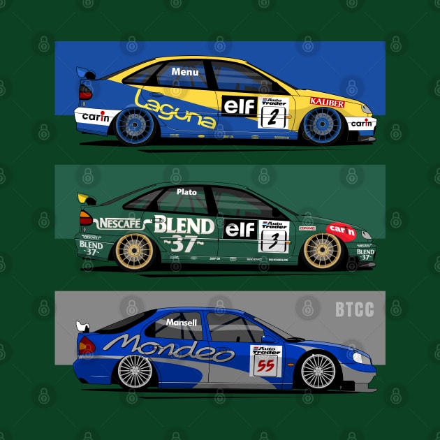 BTCC legendary cars by shketdesign