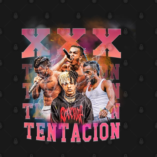 XXX tentation bootleg hip hop t shirt design by Sltees