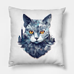 Cat Animal World Pet Dog Loving Fun Pillow