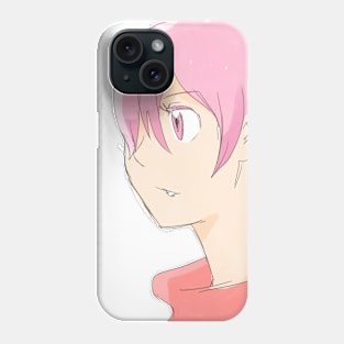 Pink Haired Girl Phone Case