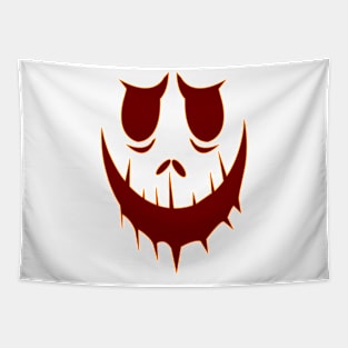 Trick or treating Dark Red Tapestry