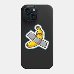 Banana Art Duct Tape Funny Sunglasses Phone Case