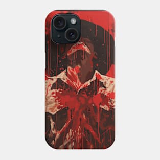 Blood Splatter Art Phone Case