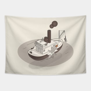 steamboat willie Tapestry