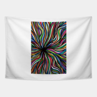 Colourful Swirl Tapestry