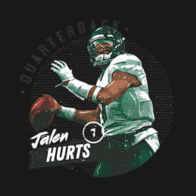 Jalen Hurts Philadelphia Dots by caravalo