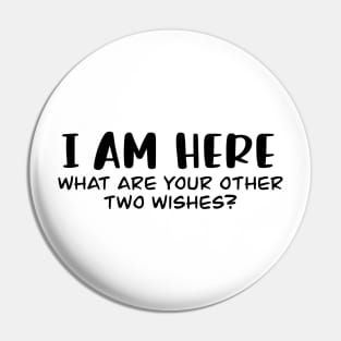 three wishes sarcastic Pin