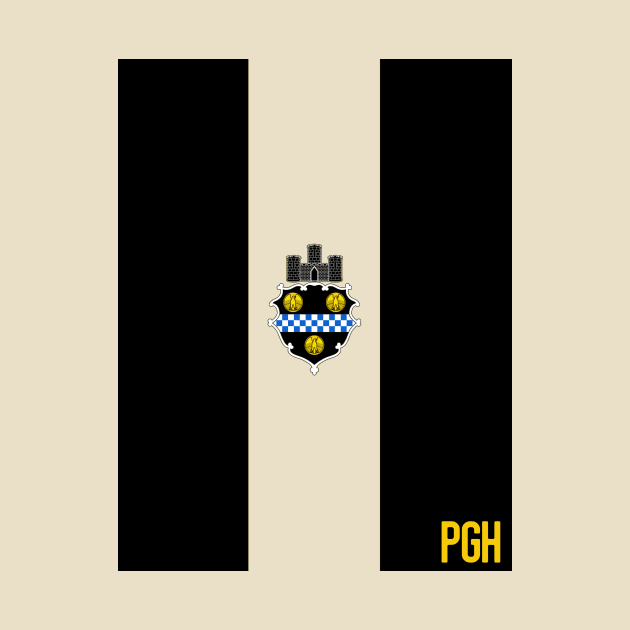 The city flag of Pittsburgh by mplusshift2