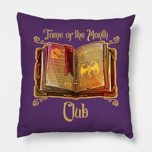 Tome of the Month Club for Nerdy Roleplaying Games Pillow