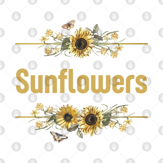 Little Sunflowers by HobbyAndArt