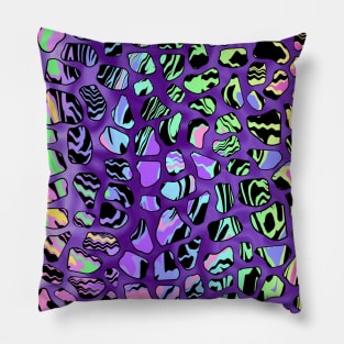 GIRAFFE Spots Abstract Pillow