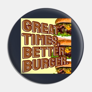 Better Burger Pin