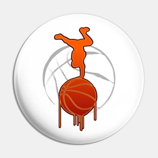 Basketball and Street Dance Pin