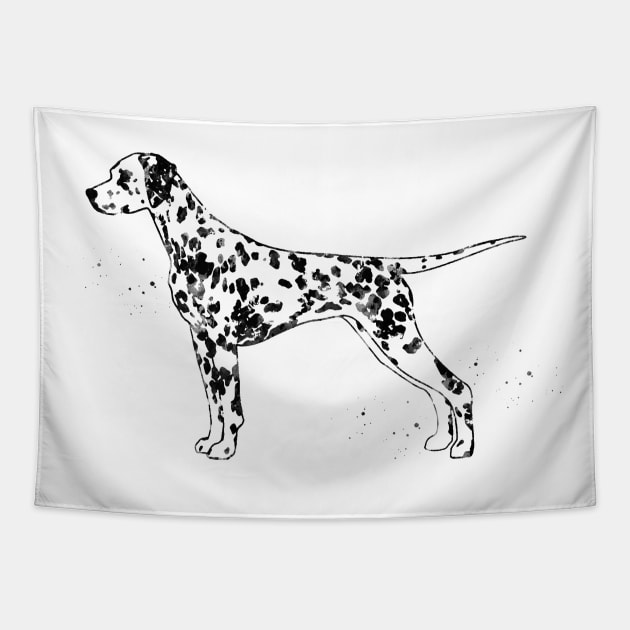 Dalmatian dog Tapestry by erzebeth