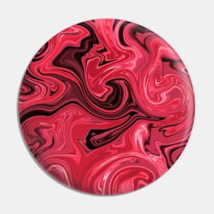 Red swirl Pin