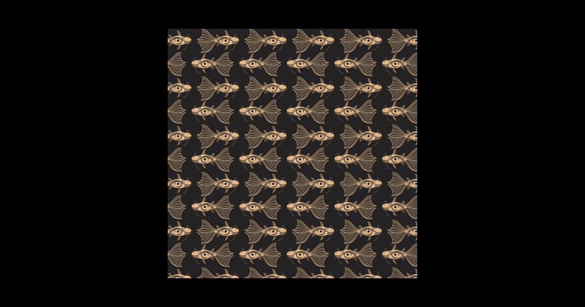 Fish eyes - Pattern Mask - Posters and Art Prints | TeePublic